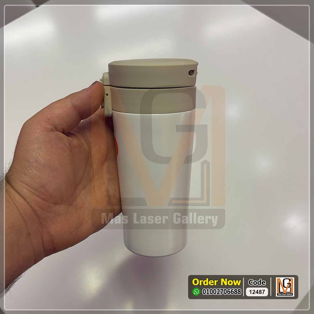 مج ابيض معدن | 12487