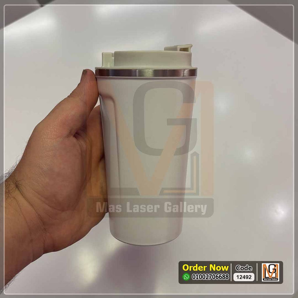مج ابيض معدن | 12492